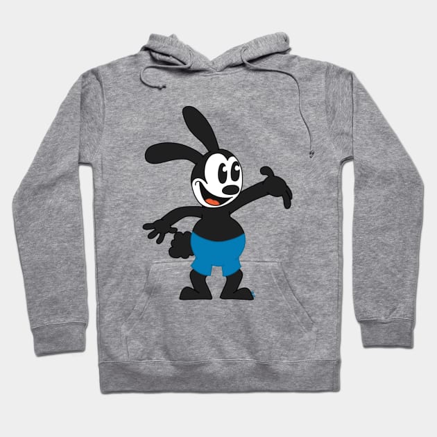 Oswald the Lucky Rabbit! Hoodie by cenglishdesigns